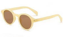 Carica l&#39;immagine nel visualizzatore di Gallery, Peekaboo round sun glasses retro woman 2023 uv400 female green yellow sunglasses for men selling drop ship male gifts