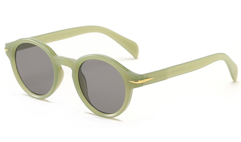 Peekaboo round sun glasses retro woman 2023 uv400 female green yellow sunglasses for men selling drop ship male gifts
