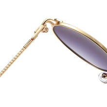 Load image into Gallery viewer, Peekaboo small frame oval sunglasses for men metal gold male ladies sun glasses uv400  2023 summer style