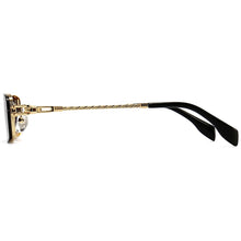 Load image into Gallery viewer, Peekaboo small rectangular sunglasses for men uv400 full metal male retro sun glasses for women 2023 blue brown