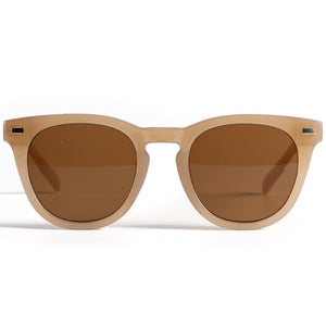 Peekaboo square woman sunglasses for men brown black uv400 ladies sun glasses   2022 spring summer