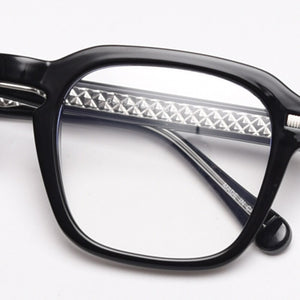 Peekaboo tr90 transparent glasses woman korean style grey black fashioin square glasses frame for men clear lens acetate