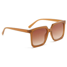 Load image into Gallery viewer, Peekaboo women korean style big frame sunglasses leopard brown men ladies sun glasses uv400 accessories female 2023 trendy