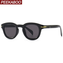 Carica l&#39;immagine nel visualizzatore di Gallery, Occhiali da sole rotondi da donna Peekaboo per uomo marrone verde cornice quadrata occhiali da sole maschili retro femminili uv400 2023 drop ship 