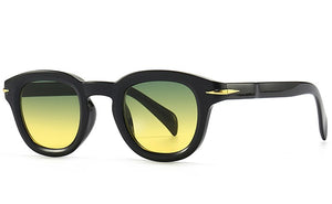 Occhiali da sole rotondi da donna Peekaboo per uomo marrone verde cornice quadrata occhiali da sole maschili retro femminili uv400 2023 drop ship 