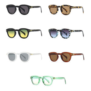 Occhiali da sole rotondi da donna Peekaboo per uomo marrone verde cornice quadrata occhiali da sole maschili retro femminili uv400 2023 drop ship 