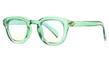 Carica l&#39;immagine nel visualizzatore di Gallery, Occhiali da sole rotondi da donna Peekaboo per uomo marrone verde cornice quadrata occhiali da sole maschili retro femminili uv400 2023 drop ship 