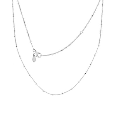 Pendant necklaces & pendants pingente Classic Elegance Necklace Silver Beaded Necklace Chain choker christmas gift