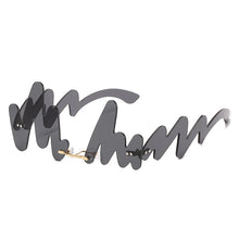 Load image into Gallery viewer, Personality Funny N Shaped Wave No Frame Sunglasses Women 2023  Brand Party Prom Sun Glasses Ladies Irregular Ocean Shades
