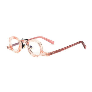 Personality Style Brand Acetate Glasses Frame Men  Retro Eyeglasses For Women Clear Lens Prescription Eyewear