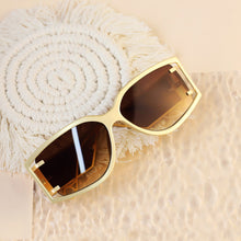 Load image into Gallery viewer, Personalized Big Frame Men&#39;s Sunglasses With Metallic Texture Driving Cycling Sunglasses UV400 lunettes de soleil homme okulary