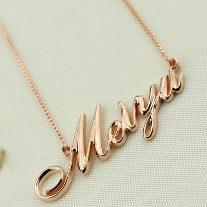 Personalized Infinity Pendants Custom Name Necklaces 925 Sterling Silver Lover Charm Jewelry Valentine's D Gift DIY 0075