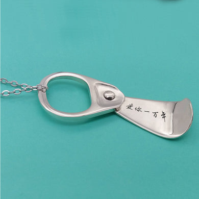 Pendenti Infinity personalizzati Collane con nome personalizzato Argento sterling 925 Gioielli con ciondoli per amanti San Valentino D Regalo fai da te 0063 
