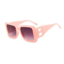 Load image into Gallery viewer, Personalized Modern Style Sunglasses Hollow B-Shaped Sunglasses Female Large Frame Square GlassesOculos Sol Feminino