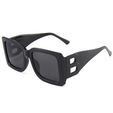 Load image into Gallery viewer, Personalized Modern Style Sunglasses Hollow B-Shaped Sunglasses Female Large Frame Square GlassesOculos Sol Feminino