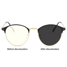 Load image into Gallery viewer, Photochromic Blue Light Blocking Glasses 2 In 1 Anti-ultraviolet Glasses Sunglasses for Men and Women A66
