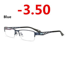 Load image into Gallery viewer, Pochromic Eye Glasses Men Women Myopia Eyeglasses Finished Glasses Students Short Sight Eyewear 0 -0.5 -1 -1.25 -1.5 -1.75 -2