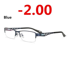 Load image into Gallery viewer, Pochromic Eye Glasses Men Women Myopia Eyeglasses Finished Glasses Students Short Sight Eyewear 0 -0.5 -1 -1.25 -1.5 -1.75 -2