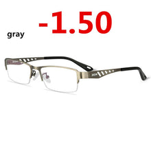 Load image into Gallery viewer, Pochromic Eye Glasses Men Women Myopia Eyeglasses Finished Glasses Students Short Sight Eyewear 0 -0.5 -1 -1.25 -1.5 -1.75 -2