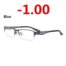 Load image into Gallery viewer, Pochromic Eye Glasses Men Women Myopia Eyeglasses Finished Glasses Students Short Sight Eyewear 0 -0.5 -1 -1.25 -1.5 -1.75 -2