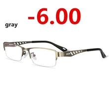 Load image into Gallery viewer, Pochromic Eye Glasses Men Women Myopia Eyeglasses Finished Glasses Students Short Sight Eyewear 0 -0.5 -1 -1.25 -1.5 -1.75 -2