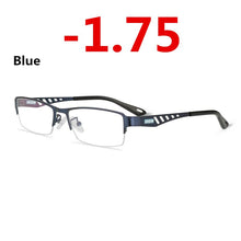 Load image into Gallery viewer, Pochromic Eye Glasses Men Women Myopia Eyeglasses Finished Glasses Students Short Sight Eyewear 0 -0.5 -1 -1.25 -1.5 -1.75 -2