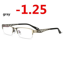 Load image into Gallery viewer, Pochromic Eye Glasses Men Women Myopia Eyeglasses Finished Glasses Students Short Sight Eyewear 0 -0.5 -1 -1.25 -1.5 -1.75 -2