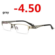 Load image into Gallery viewer, Pochromic Eye Glasses Men Women Myopia Eyeglasses Finished Glasses Students Short Sight Eyewear 0 -0.5 -1 -1.25 -1.5 -1.75 -2