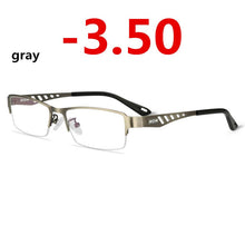 Load image into Gallery viewer, Pochromic Eye Glasses Men Women Myopia Eyeglasses Finished Glasses Students Short Sight Eyewear 0 -0.5 -1 -1.25 -1.5 -1.75 -2