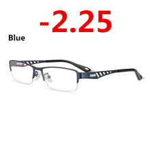 Load image into Gallery viewer, Pochromic Eye Glasses Men Women Myopia Eyeglasses Finished Glasses Students Short Sight Eyewear 0 -0.5 -1 -1.25 -1.5 -1.75 -2