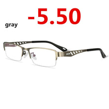 Load image into Gallery viewer, Pochromic Eye Glasses Men Women Myopia Eyeglasses Finished Glasses Students Short Sight Eyewear 0 -0.5 -1 -1.25 -1.5 -1.75 -2