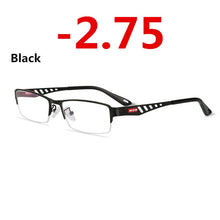 Load image into Gallery viewer, Pochromic Eye Glasses Men Women Myopia Eyeglasses Finished Glasses Students Short Sight Eyewear 0 -0.5 -1 -1.25 -1.5 -1.75 -2