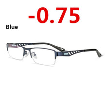 Load image into Gallery viewer, Pochromic Eye Glasses Men Women Myopia Eyeglasses Finished Glasses Students Short Sight Eyewear 0 -0.5 -1 -1.25 -1.5 -1.75 -2