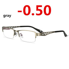 Load image into Gallery viewer, Pochromic Eye Glasses Men Women Myopia Eyeglasses Finished Glasses Students Short Sight Eyewear 0 -0.5 -1 -1.25 -1.5 -1.75 -2