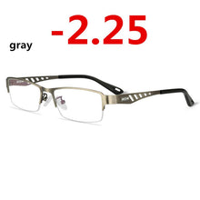 Load image into Gallery viewer, Pochromic Eye Glasses Men Women Myopia Eyeglasses Finished Glasses Students Short Sight Eyewear 0 -0.5 -1 -1.25 -1.5 -1.75 -2