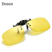 Load image into Gallery viewer, Pochromic Polarized Clip On Sunglasses Near-Sighted Driving Night Vision Lens Anti-UVA Anti-UVB Sunglasses Clip De Sol UV400
