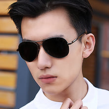 Load image into Gallery viewer, Photochromic Polarized Sunglasses Men Pilot Driving Chameleon Discoloration Eyewear Sport Sunglasses Shades Oculos De Sol