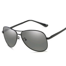 Load image into Gallery viewer, Photochromic Polarized Sunglasses Men Pilot Driving Chameleon Discoloration Eyewear Sport Sunglasses Shades Oculos De Sol