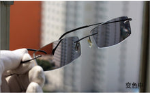 Load image into Gallery viewer, Photochromic Sunglasses Eye Lenses Anti-radiation Grey/brown Colored Lenses for Eyes Glasses Optical Prescription Glasses Women