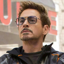 Load image into Gallery viewer, Photochromic Sunglasses Men Brand Design Tony Stark Iron Man Sun Glasses Women Square Change Color Punk Driving UV400 Goggles