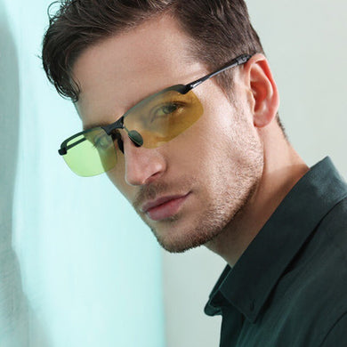 Photochromic Sunglasses Men Day Night Vision Driver's Eyewear Polarized Driving Chameleon Glasses Male Change Color Sun Glasses