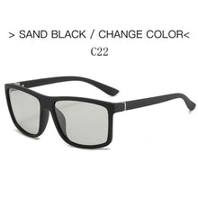 Load image into Gallery viewer, Pochromic Sunglasses Men Polarized Driving Chameleon Glasses Male Change Color Sun Glasses Day Night Driver's Eyewear