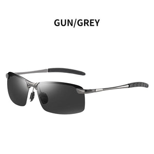 Photochromic Sunglasses Men Polarized Driving Chameleon Glasses Male Change Color Sun Glasses Day Night Vision Driver's Eyewear