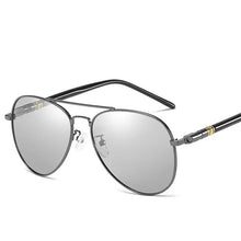 Carica l'immagine nel visualizzatore di Gallery, Occhiali da sole fotocromatici da uomo Occhiali da sole polarizzati Driving Chameleon Occhiali da sole Cambia colore Occhiali da sole da uomo Designer di marca 