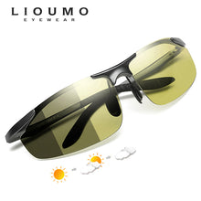 Load image into Gallery viewer, Photochromic Sunglasses Men Women Day Night Vision Driving Polarized Discoloration Eyewear Chameleon Sun Glasses Anti-Glare Lens
