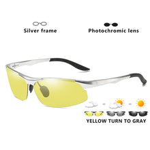 Load image into Gallery viewer, Photochromic Sunglasses Men Women Day Night Vision Driving Polarized Discoloration Eyewear Chameleon Sun Glasses Anti-Glare Lens