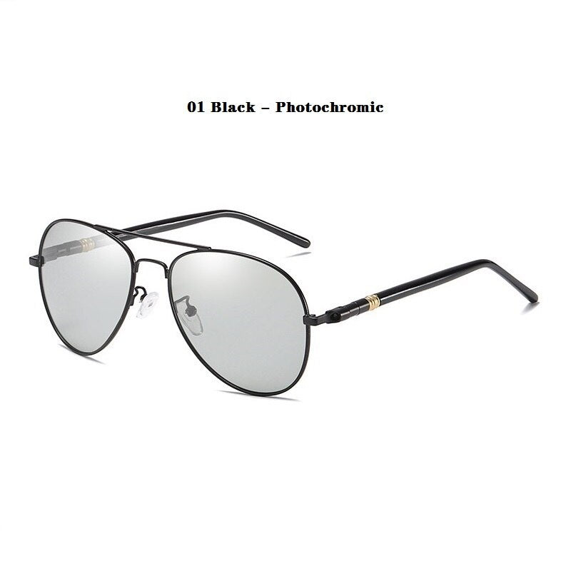 Photochromic Sunglasses Men Women Polarized Chameleon Glasses Men's Change Color Sun Glasses For Man Day Night Vision Eyewear