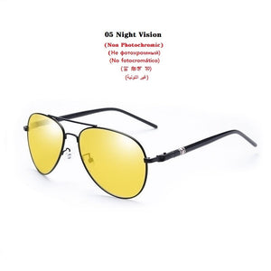Photochromic Sunglasses Men Women Polarized Chameleon Glasses Men's Change Color Sun Glasses For Man Day Night Vision Eyewear