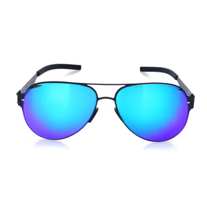 Occhiali da sole polarizzati senza viti di marca Pilot Designer per uomo Donna Occhiali da sole con protezione UV alla moda con custodia originale 