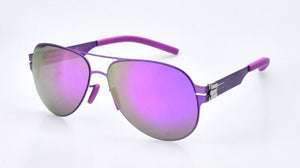 Occhiali da sole polarizzati senza viti di marca Pilot Designer per uomo Donna Occhiali da sole con protezione UV alla moda con custodia originale 